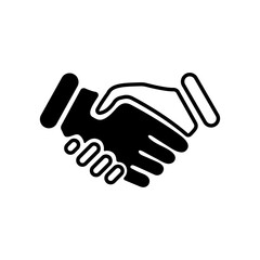 Handshake. Business concept Handshake. Handshake vector icon, isolated. Vector illustration