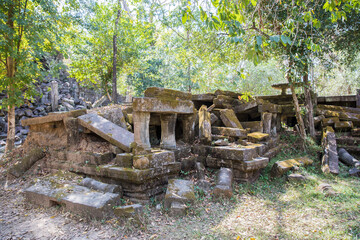 Beng Mealea Temple is a temple in the Angkor Wat style located east of the main group of temples at...