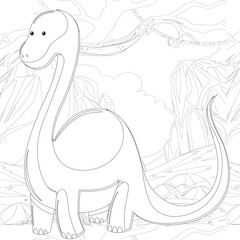 Adult coloring page,book a cute isolated dog,image for relaxing.Zen art style illustration.
