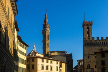 Obraz premium streets and houses of florence