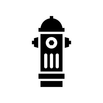 Fire hydrant pillar icon