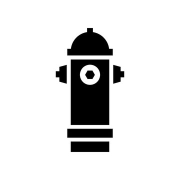 Fire hydrant pillar icon