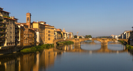 Fototapeta premium streets and houses of florence