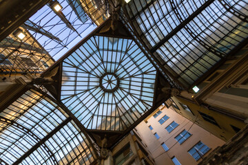 streets and houses of Genova