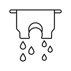 T-shirt washing icon vector illustration