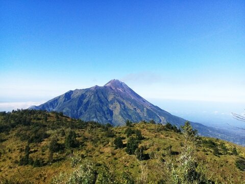 View Of Mount Merapi