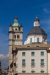 streets and houses of Genova