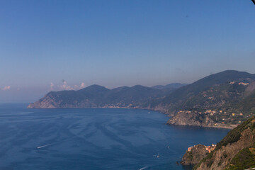 views, landscapes and cities around Liguria