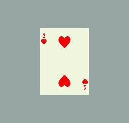 playing card. illustration for web and mobile design.