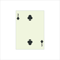 playing card. illustration for web and mobile design.