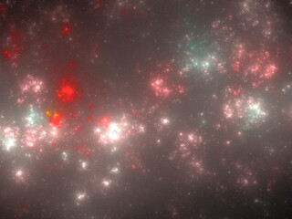 Imaginatory fractal background Image