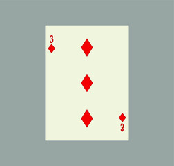 Obraz premium playing card. illustration for web and mobile design.