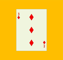 Obraz premium playing card. illustration for web and mobile design.