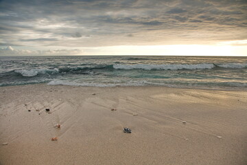 tideprints on the sand