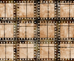 old film strip