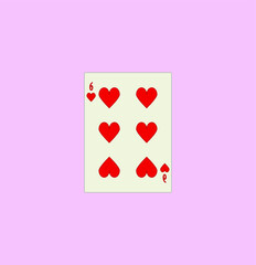 playing card. illustration for web and mobile design.
