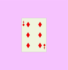 playing card. illustration for web and mobile design.
