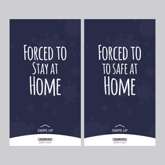 Coronavirus COVID-19 SARS-CoV-2 Social media Banner 