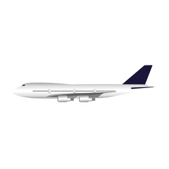 Fototapeta premium the logo cool airplane illustration