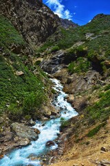 Obraz premium waterfall in the mountains