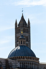 Naklejka premium Streets, Sculptures and Buildings in Florence