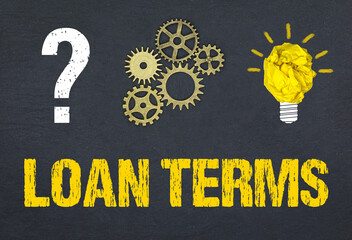 Obraz premium Loan Terms