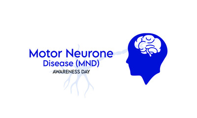 Vector illustration on the theme of Global Motor Neurone disease (MND) awareness day observed each year on June 21st across the globe.
