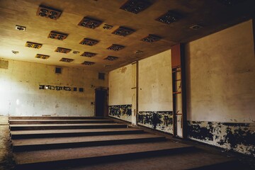 Abandoned buldings in abandoned former soviet military base of Wunsdorf, Germany