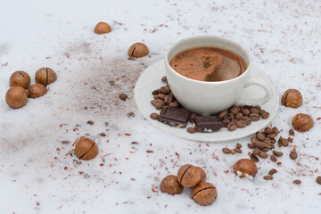 
Iced coffee