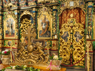 Fototapeta na wymiar Serbian Orthodox Church