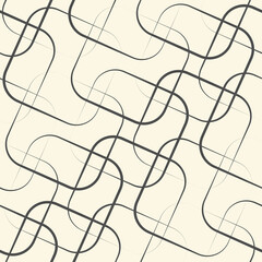 Seamless Grid Pattern. Minimal Square Background