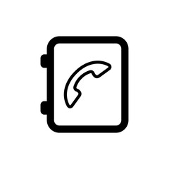 Phone book icon