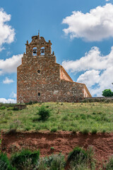 Naklejka premium Church of Our Lady of the Nativity in Santa María de Riaza, in the province of Segovia (Spain)
