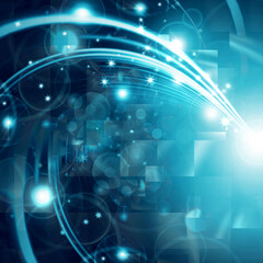 Obraz premium snowflakes and stars