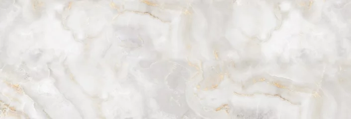 Fotobehang Marmer natuurlijke witte onyx steen textuur, sofa marmeren achtergrond
