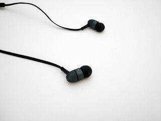 headphones earphone close up