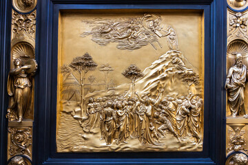 florence streets and sculptures