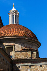 florence streets and sculptures