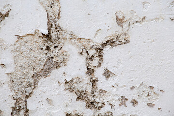 White concrete wall texture background 