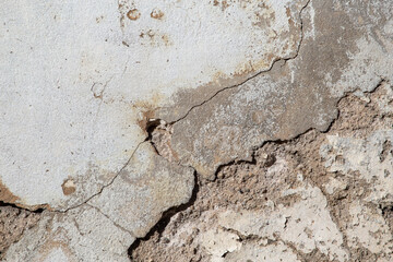 White concrete wall texture background 