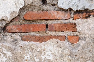 Background of brick wall texture concrete