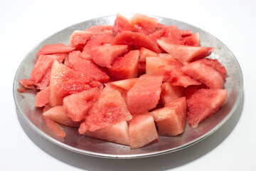 A picture of water melon slices
