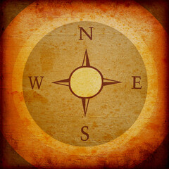 Old compass