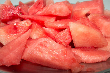 A picture of water melon slices