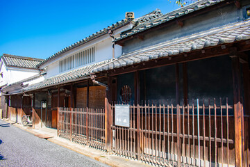 Naklejka premium 富田林 寺内町