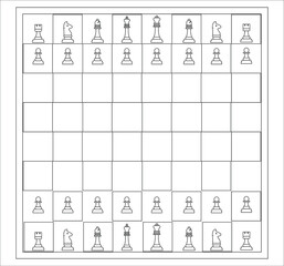 chess king figure. illustration for web and mobile design.