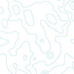 Contour vector illustration. Abstract topographic map background. Geography scheme.