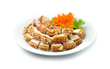 Crispy Pork (Crispy Belly Pork)Cutlet Asian Food