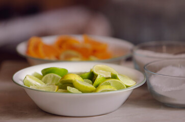 fresh green salad