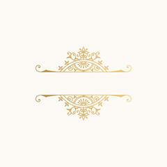 Cute frame with unique vintage design. Vector isolated illustration.